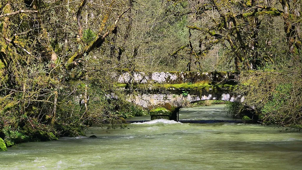 Pont sur la rivière La Reverotte