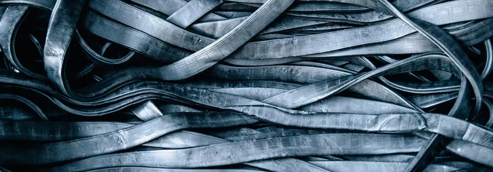 lanières de caoutchouc