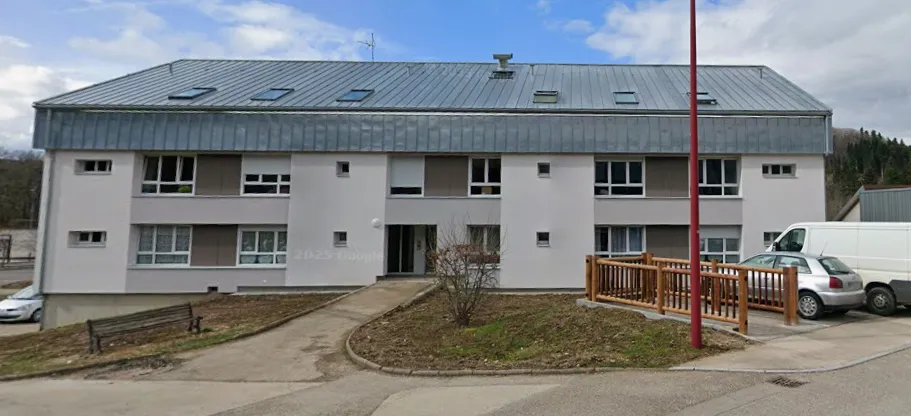 Façade bâtiment chemin de la rasse à Maiche