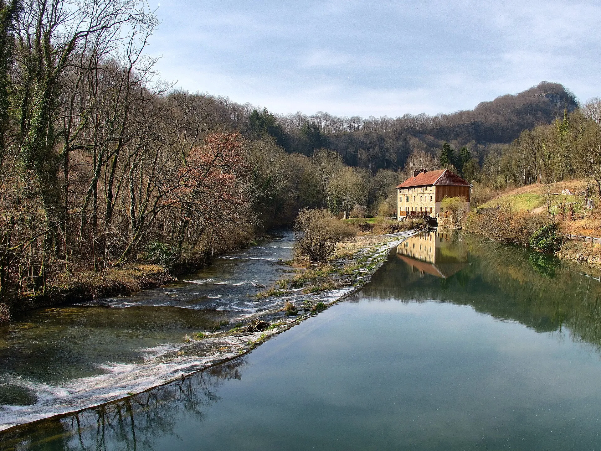 Barrage Les Pipes à Baume les Dames