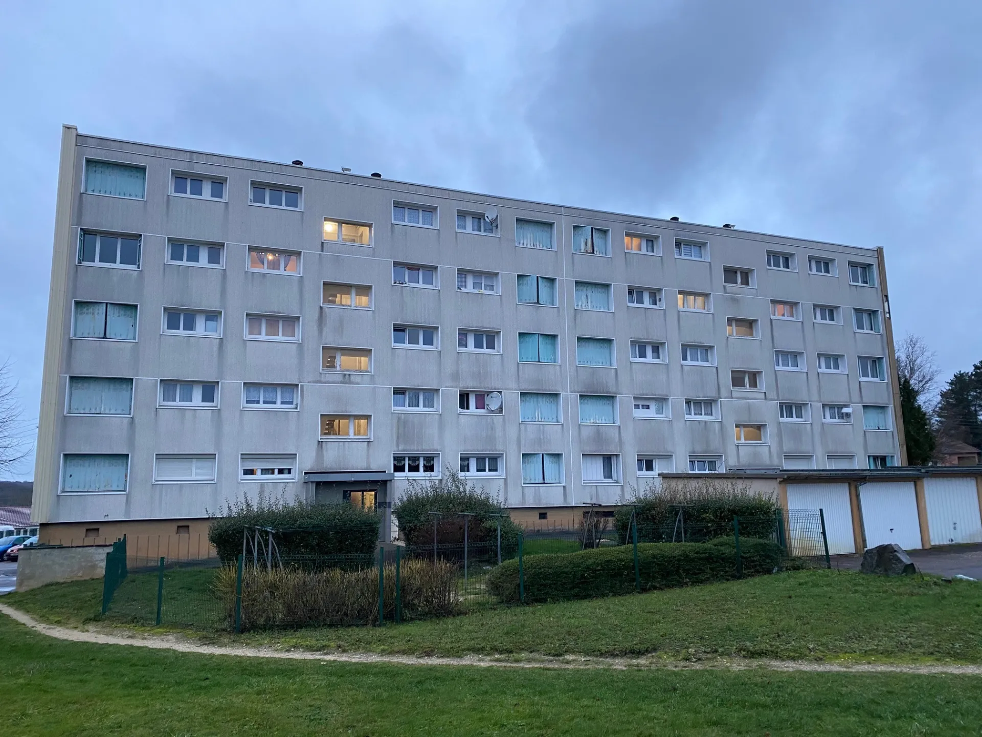 Façade bâtiment rue Branly à Bethoncourt
