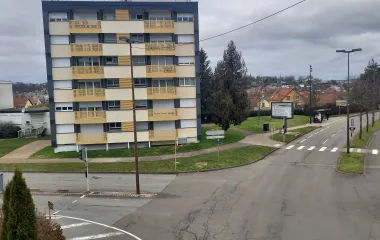 Façade du bâtiment rue Oehmichen à Montbéliard