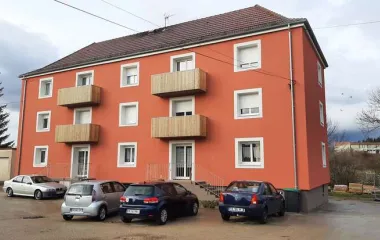 Logements réhabilités rue Rouget de l'Isles à Pontarlier